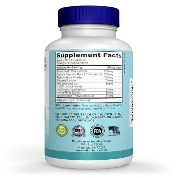 15 Day Cleanse de by Mila MI Amor: Fórmula de Limpieza Intestinal