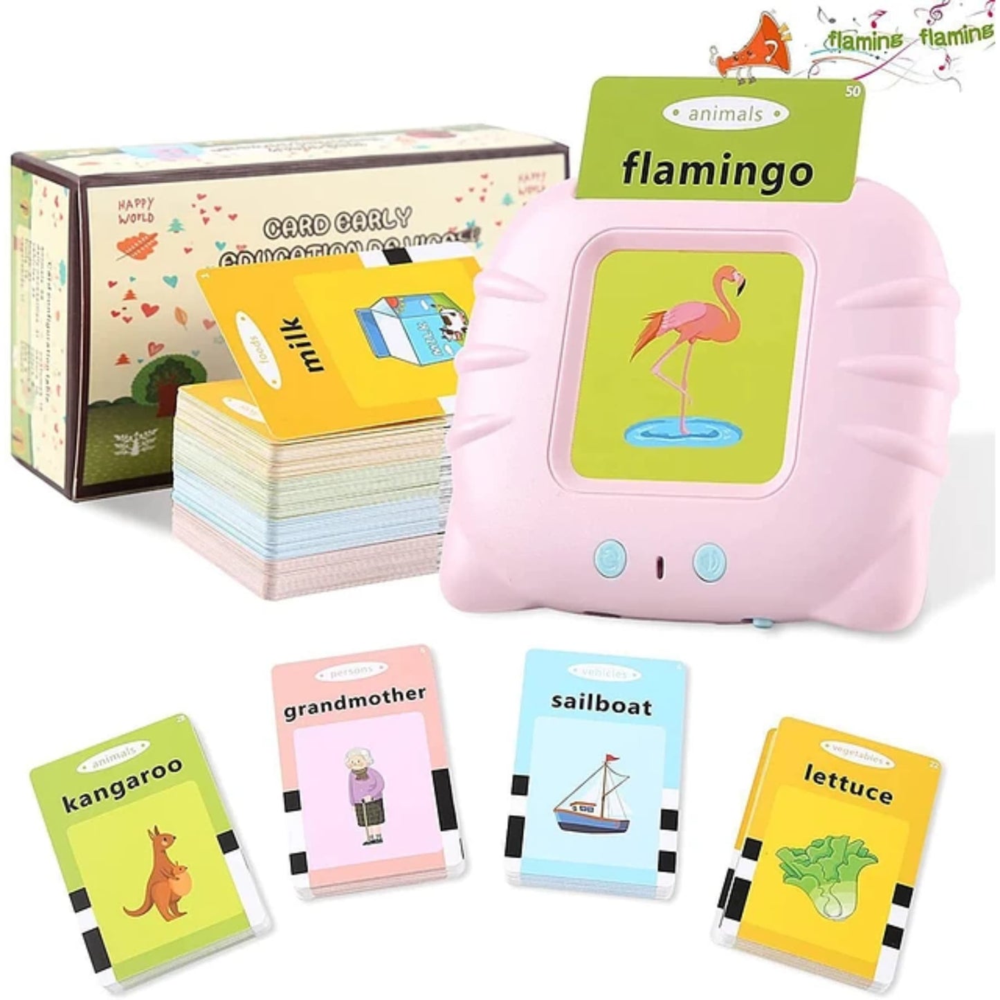 🧠 Máquina de Aprendizaje con Tarjetas Bilingües ¡Juega, escucha y aprende en dos idiomas!