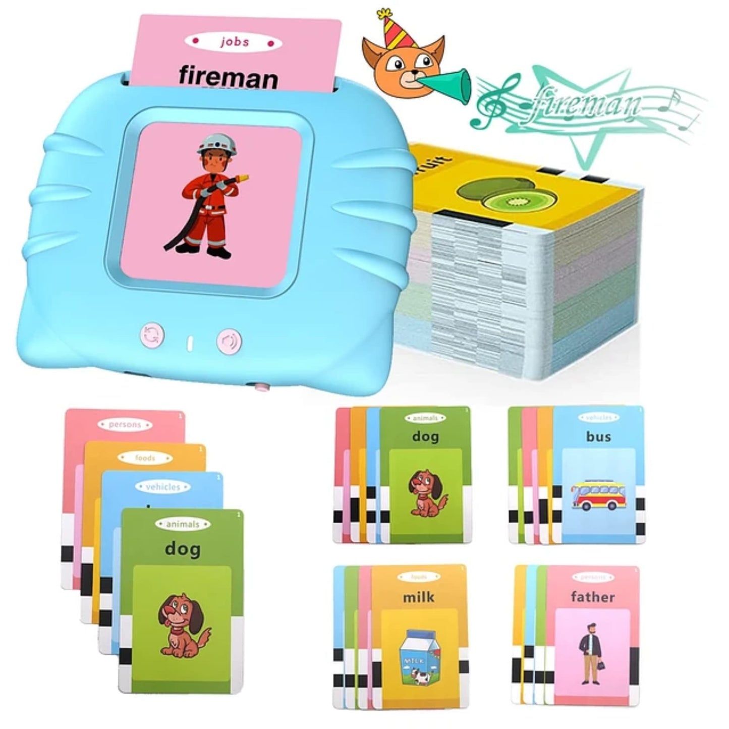 🧠 Máquina de Aprendizaje con Tarjetas Bilingües ¡Juega, escucha y aprende en dos idiomas!