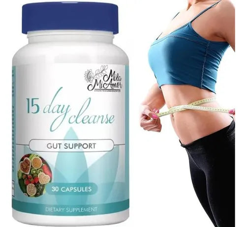 15 Day Cleanse de by Mila MI Amor: Fórmula de Limpieza Intestinal