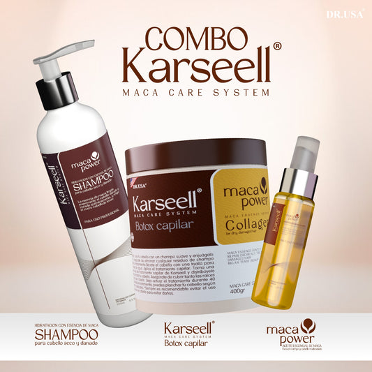 Set Karseell · ¡Ritual Capilar de Recuperación Total!