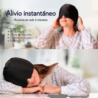Gorro Frío/Calor para Migrañas y Tensión Ocular
